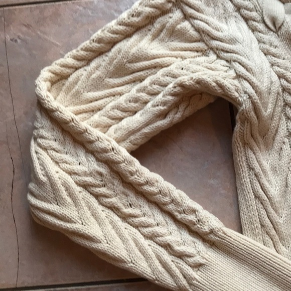 ZARA Knit Tie up Aaron Sweater - Picture 6 of 8